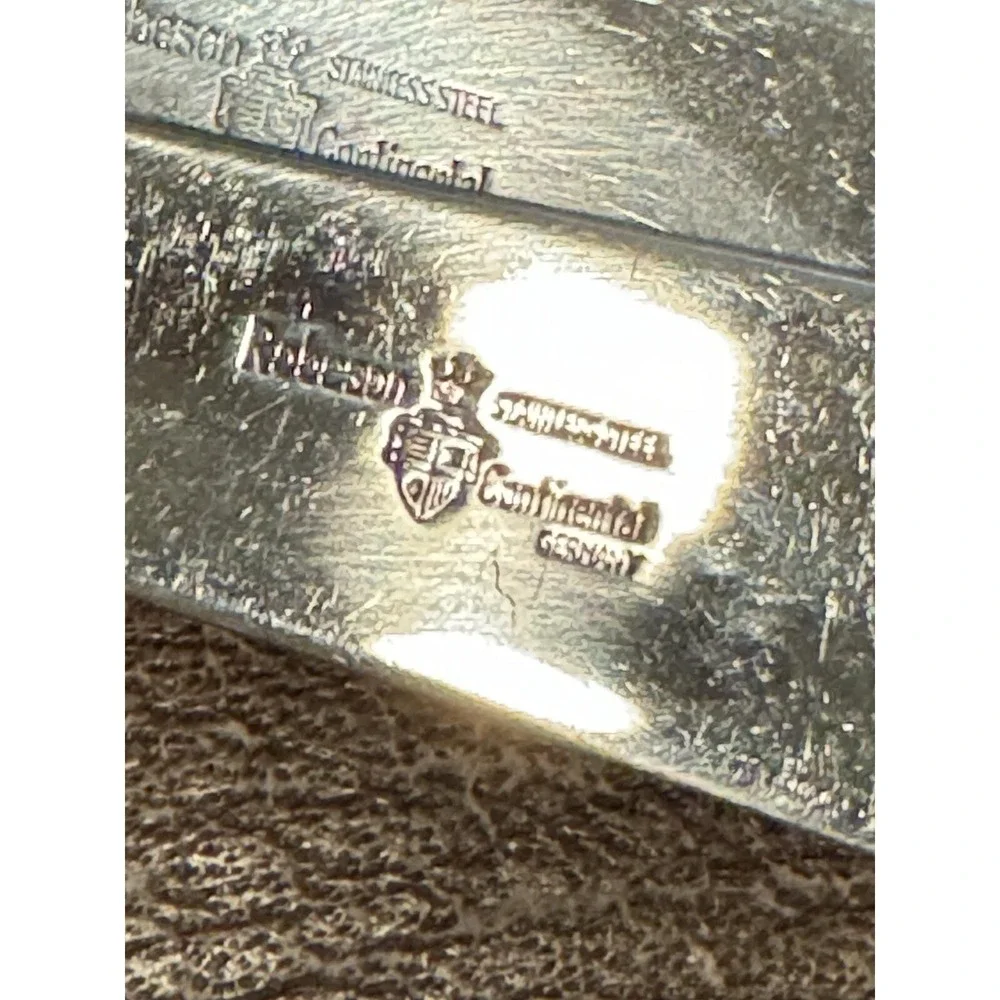 Continental Stainless Steel Robeson Germany Dinner Forks 7.5